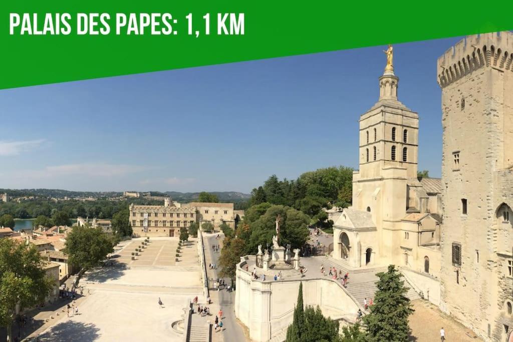 Pops Flat - Parking Prive Gratuit - Wi-Fi - Ac Clim Apartment Avignon Exterior photo