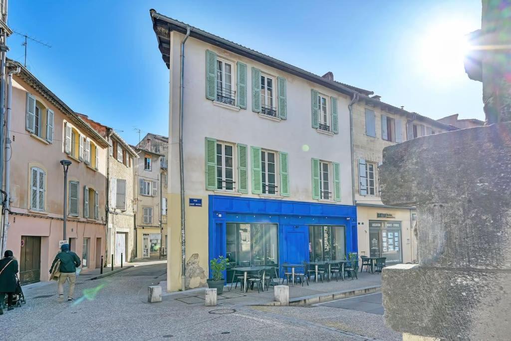 Pops Flat - Parking Prive Gratuit - Wi-Fi - Ac Clim Apartment Avignon Exterior photo