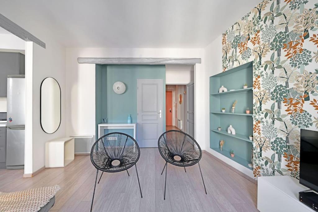 Pops Flat - Parking Prive Gratuit - Wi-Fi - Ac Clim Apartment Avignon Exterior photo